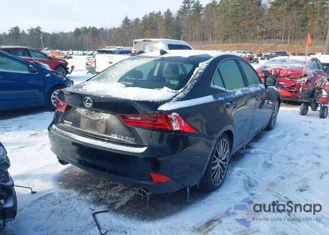 2016 Lexus Is 300 z USA, uszkodzony, nr VIN JTHCM1D24G5010108